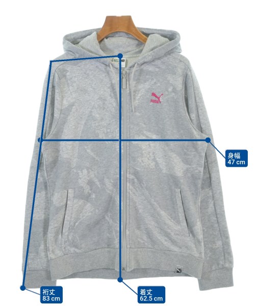 PUMA（プーマ）パーカー グレー サイズ:XL レディース/2200696277115