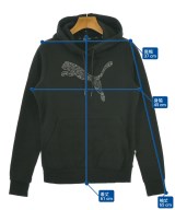 PUMA（プーマ）パーカー 黒 サイズ:S レディース/2200648389040