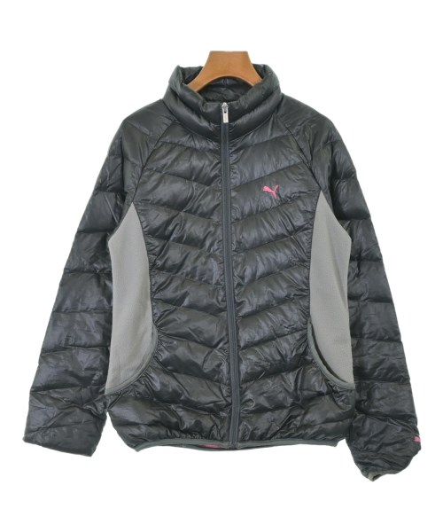 PUMA(プーマ)ダウンジャケット/ダウンベスト 黒 サイズ:L/2200656343089
