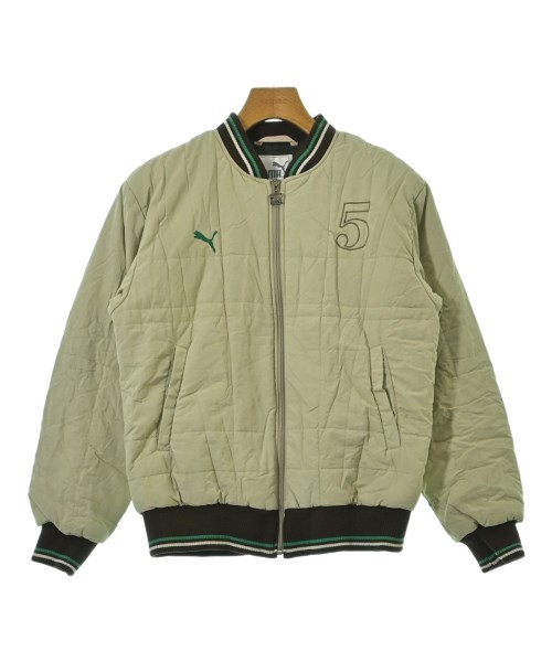 PUMA(プーマ)ダウンジャケット/ダウンベスト ベージュ サイズ:M/2200629740013