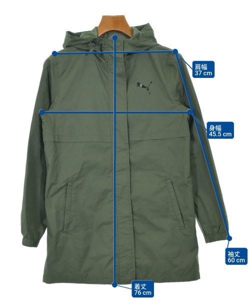 PUMA（プーマ）マウンテンパーカー カーキ サイズ:S レディース/2200714057040