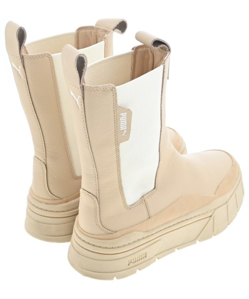 PUMA（プーマ）ブーツ ベージュ サイズ:23.5cm レディース/2200646358031