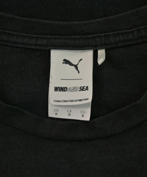 PUMA（プーマ）Tシャツ・カットソー 黒 サイズ:M メンズ/2200638771114