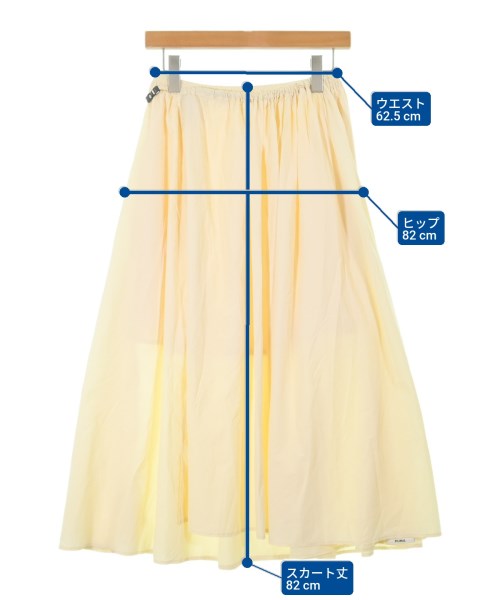 PUMA（プーマ）ロング・マキシ丈スカート 白 サイズ:S レディース/2200638046304