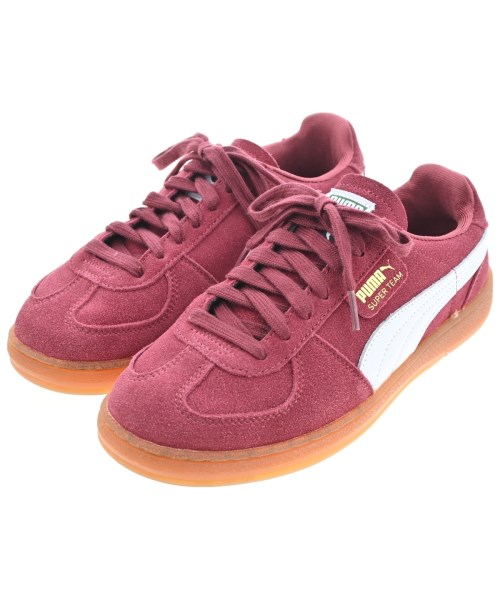PUMA(プーマ)スニーカー 赤 サイズ:24.5cm/2200650380080