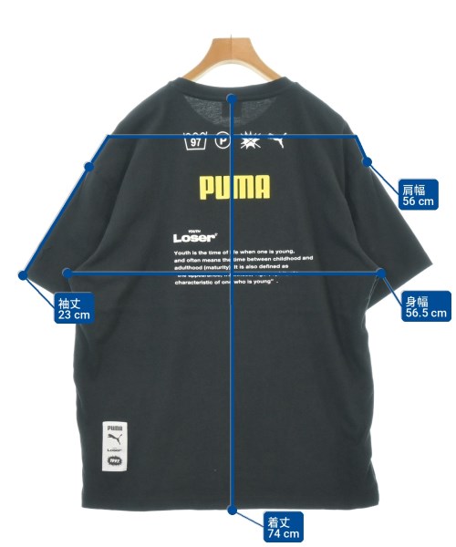 YOUTH LOSER（ユースルーザー）Tシャツ・カットソー 黒 サイズ:XL メンズ/2200699944182