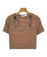 PUMA（プーマ）Tシャツ・カットソー 茶 サイズ:S レディース/2200707032085