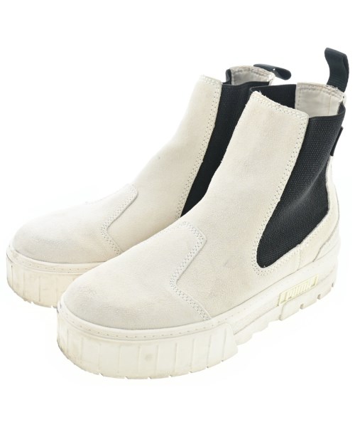 PUMA(プーマ)ブーツ 白 サイズ:24.5cm/2200661306185