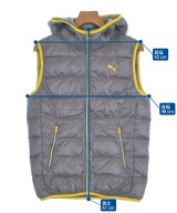 PUMA（プーマ）ダウンジャケット/ダウンベスト グレー サイズ:M メンズ/2200662592020