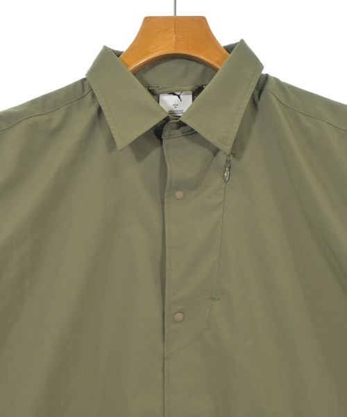 PUMA（プーマ）カジュアルシャツ カーキ サイズ:M メンズ/2200727083029