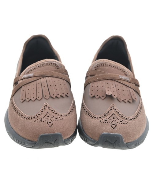 PUMA（プーマ）ドレスシューズ/ローファー 茶 サイズ:23.5cm レディース/2200678909201