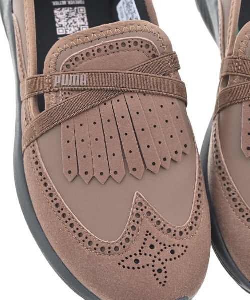 PUMA（プーマ）ドレスシューズ/ローファー 茶 サイズ:23.5cm レディース/2200678909201