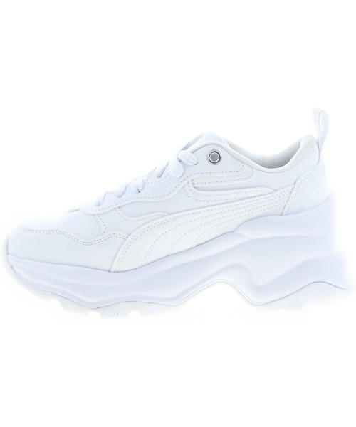 PUMA（プーマ）スニーカー 白 サイズ:23.5cm レディース/2200680643056