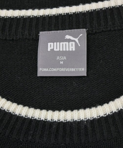 PUMA（プーマ）ニット・セーター 黒 サイズ:M メンズ/2200688736095