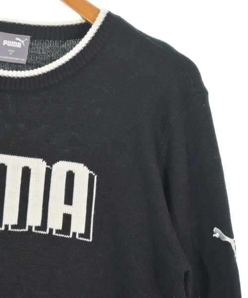 PUMA（プーマ）ニット・セーター 黒 サイズ:M メンズ/2200688736095