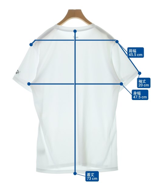 PUMA（プーマ）Tシャツ・カットソー 白 サイズ:LL メンズ/2200689143076