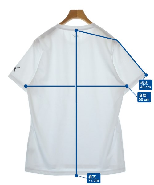 PUMA（プーマ）Tシャツ・カットソー 白 サイズ:LL メンズ/2200689196140