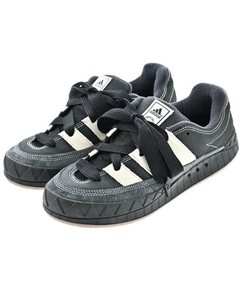 adidas レザー　白スニーカー 27cm 破れ有 | フリマアプリ ラクマ