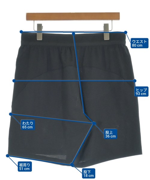 adidas（アディダス）ショートパンツ 黒 サイズ:2XL メンズ/2200559193057