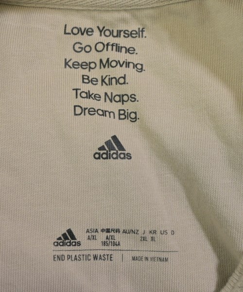 adidas（アディダス）Tシャツ・カットソー ベージュ サイズ:2XL メンズ/2200628758125