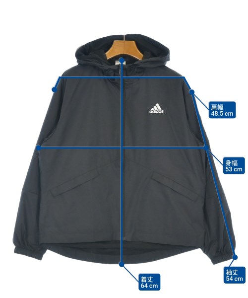 adidas（アディダス）ブルゾン 黒 サイズ:M レディース/2200635063021