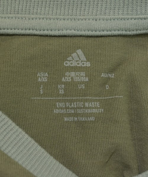 adidas（アディダス）Tシャツ・カットソー カーキ サイズ:S レディース/2200618679041