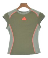 adidas（アディダス）Tシャツ・カットソー カーキ サイズ:S レディース/2200618679041