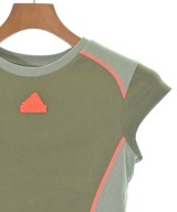 adidas（アディダス）Tシャツ・カットソー カーキ サイズ:S レディース/2200618679041