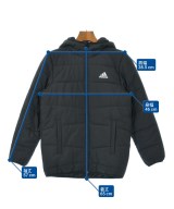 adidas（アディダス）ダウンジャケット/ダウンベスト 黒 サイズ:150 レディース/2200636160019