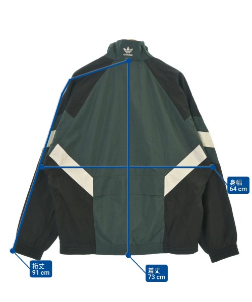 adidas（アディダス）ブルゾン 緑 サイズ:XL メンズ/2200636321021