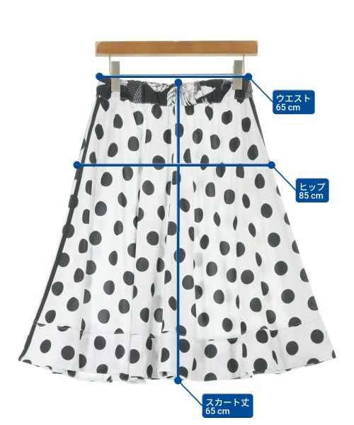 adidas（アディダス）ひざ丈スカート 黒 サイズ:M レディース/2200632320134