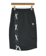 adidas（アディダス）ひざ丈スカート 黒 サイズ:M レディース/2200636674158