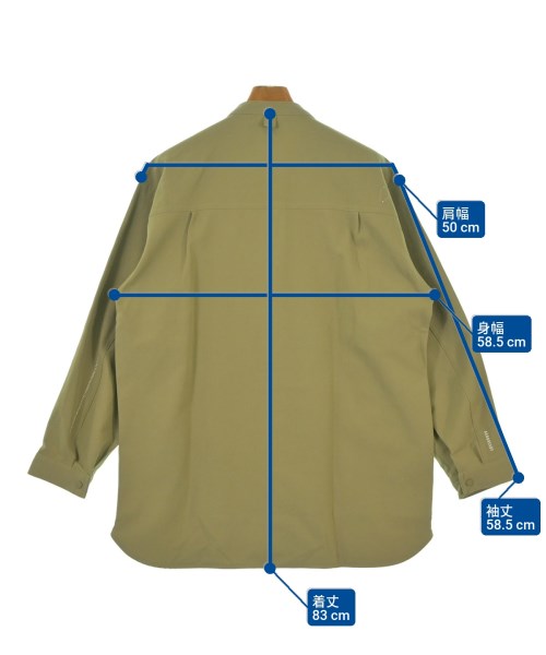 adidas（アディダス）カジュアルシャツ カーキ サイズ:M メンズ/2200621431018