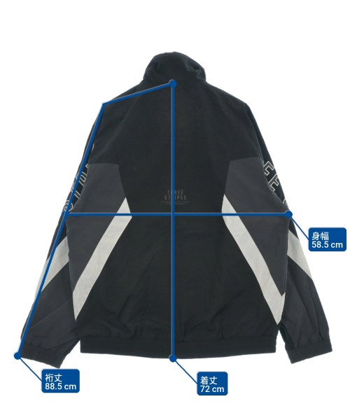 adidas（アディダス）ブルゾン 黒 サイズ:M メンズ/2200638110012