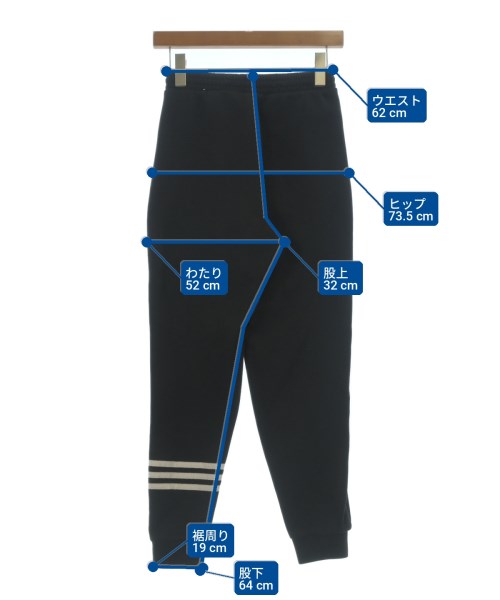 adidas（アディダス）スウェットパンツ 黒 サイズ:S レディース/2200625068012
