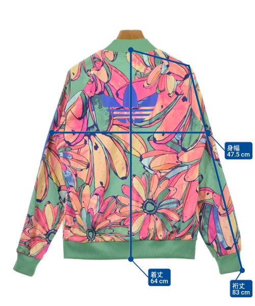 adidas（アディダス）スウェット 緑 サイズ:XOT(XXL位) レディース/2200625825028