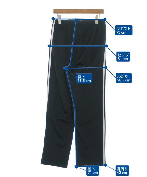 adidas（アディダス）スウェットパンツ 黒 サイズ:M メンズ/2200626115319