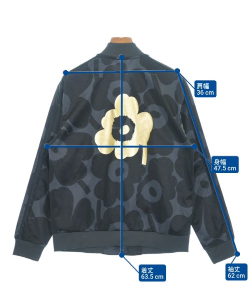 marimekko（マリメッコ）ブルゾン 黒 サイズ:L レディース/2200639835020