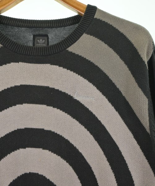 adidas（アディダス）ニット・セーター グレー サイズ:M メンズ/2200640282059