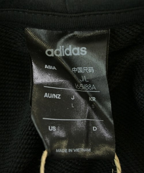 adidas（アディダス）パーカー 黒 サイズ:L レディース/2200637541053