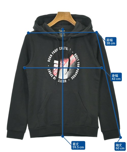 adidas（アディダス）パーカー 黒 サイズ:L レディース/2200637541053