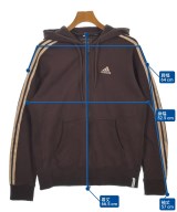 adidas（アディダス）パーカー 茶 サイズ:M メンズ/2200624373315
