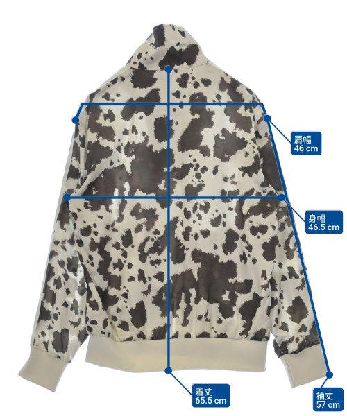 adidas（アディダス）ブルゾン 白 サイズ:L レディース/2200633201050