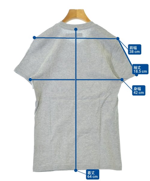 adidas（アディダス）Tシャツ・カットソー グレー サイズ:XS メンズ/2200641800061