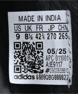 adidas（アディダス）スニーカー 黒 サイズ:27cm メンズ/2200642075086