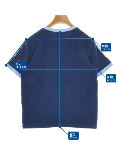 adidas（アディダス）Tシャツ・カットソー 紺 サイズ:S レディース/2200642573025