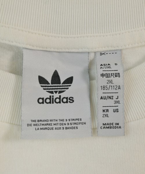 adidas（アディダス）Tシャツ・カットソー 白 サイズ:3XL メンズ/2200639631158