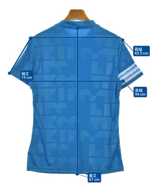 adidas（アディダス）Tシャツ・カットソー 青 サイズ:L レディース/2200643031111