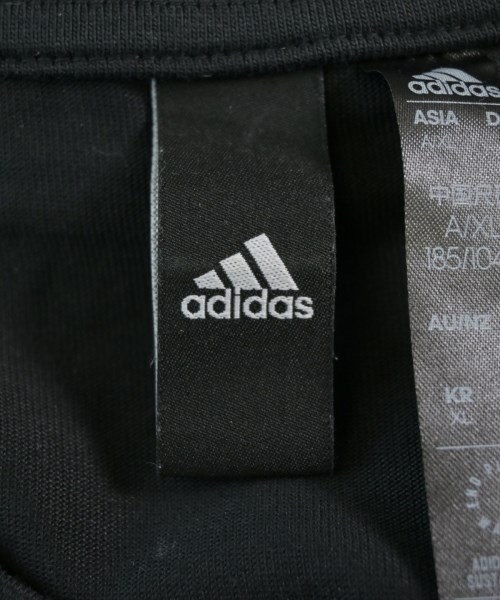 adidas（アディダス）Tシャツ・カットソー 黒 サイズ:2XL メンズ/2200622282336