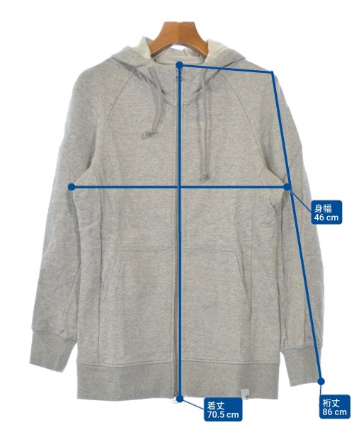 adidas（アディダス）パーカー グレー サイズ:M メンズ/2200632927203